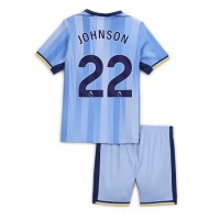 Maglie da calcio Tottenham Hotspur Brennan Johnson #22 Seconda Maglia Bambino 2024-25 Manica Corta (+ Pantaloni corti)